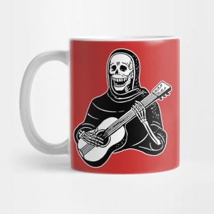 Skeleton Guitarist - Funny Musician Gift Idea Mug